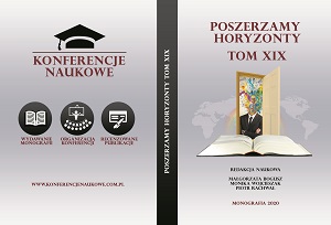 Monografia pt: „Poszerzamy Horyzonty” (ISBN, 5 pkt.) Terminy wydania monografii: 30 czerwca 2020; Opłata 209 zł